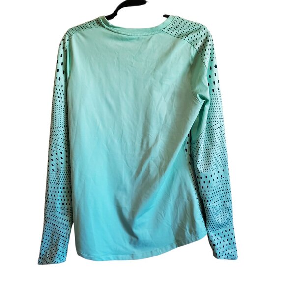 Under Armour Mint Green Long Sleeve Crew Neck Shirt Cold Gear - Large - Picture 3 of 14